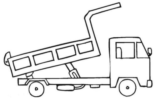 卡车简笔画 儿童,卡车简笔画图片大全大图_竞价网